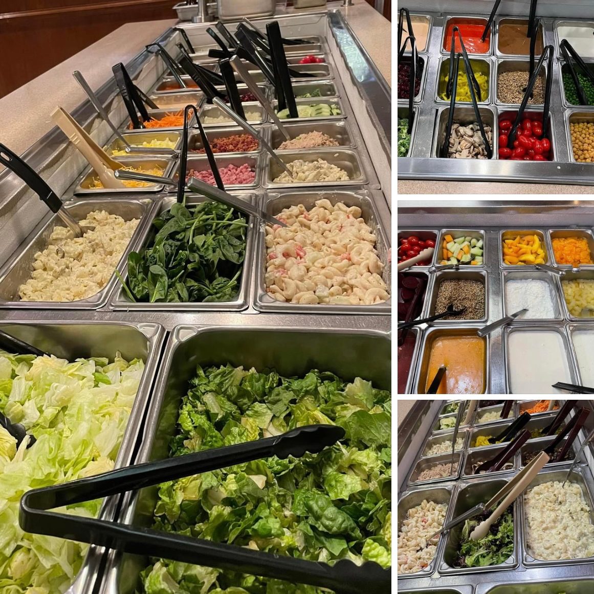 Salad Bar Dine In - $7.99lb To Go.