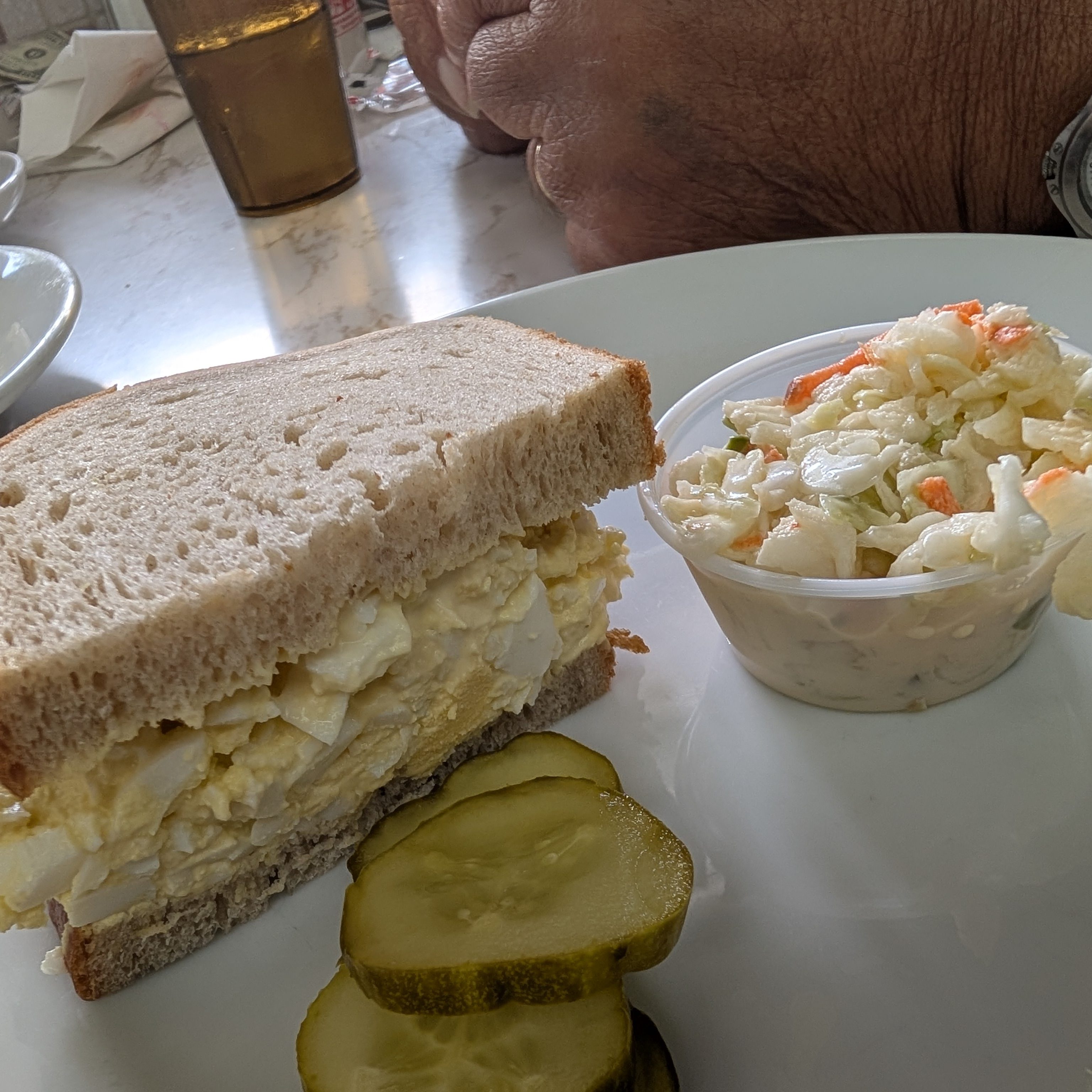 Egg Salad Sandwich.