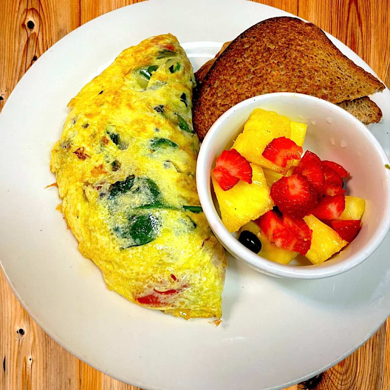 Veggie Omelette.