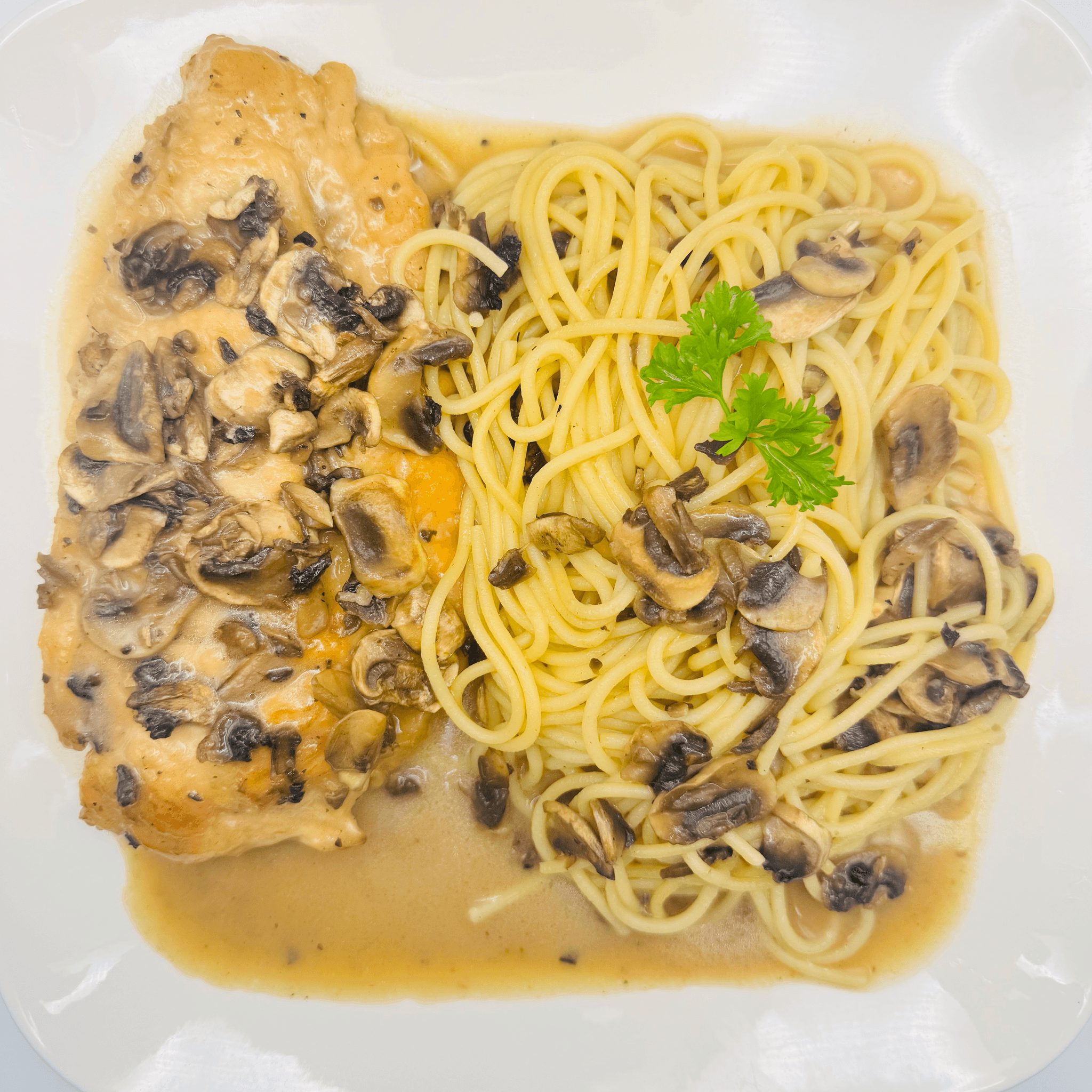 Chicken Marsala.