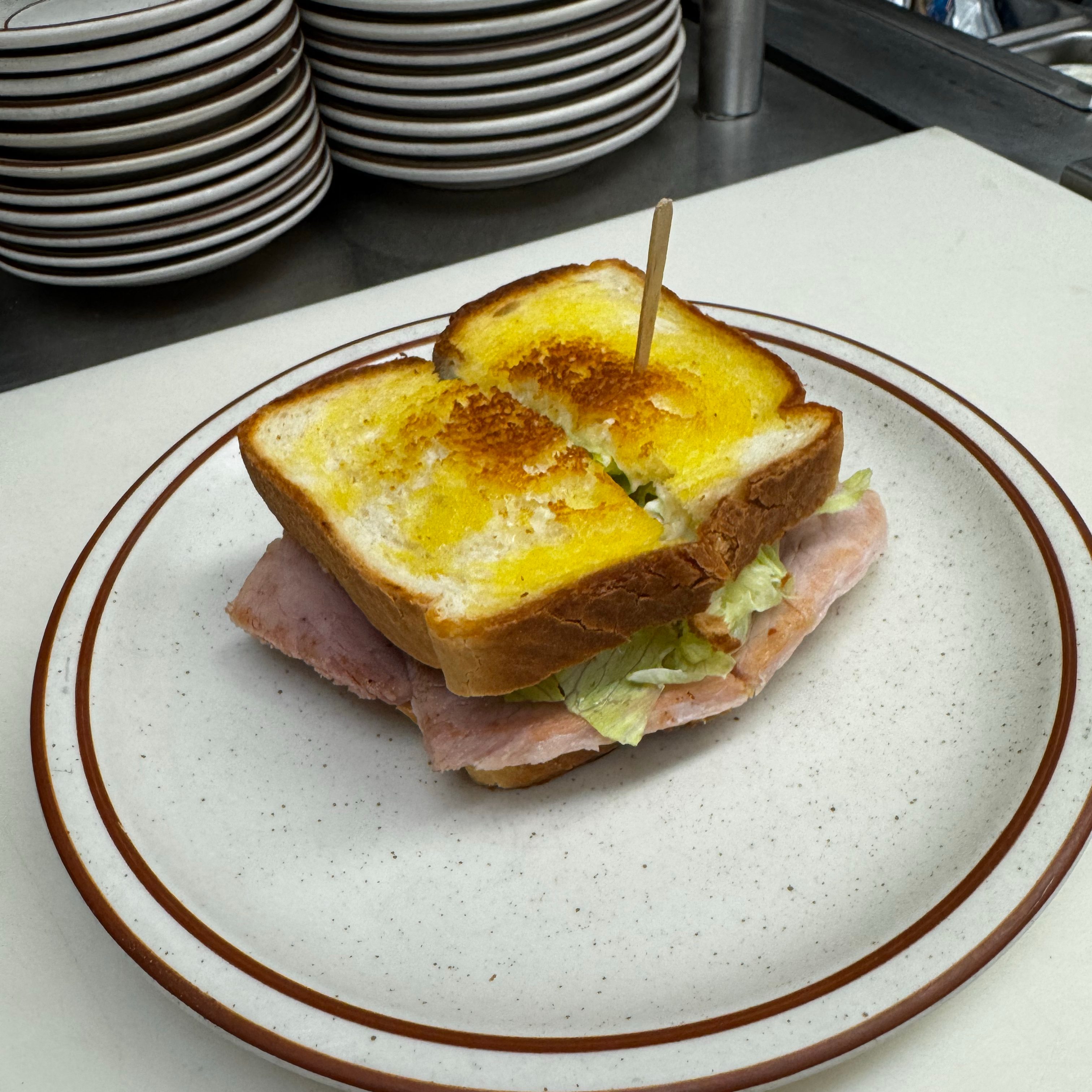 Grilled Ham & Cheese.