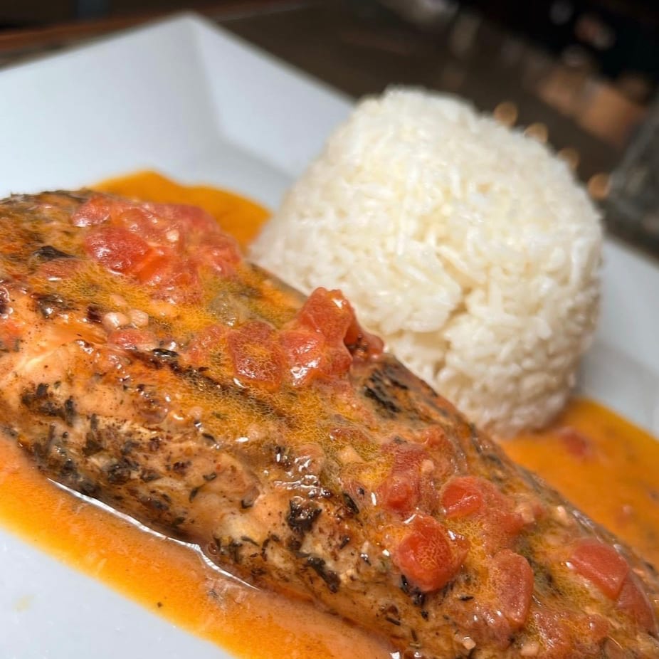 Jerk Salmon B.