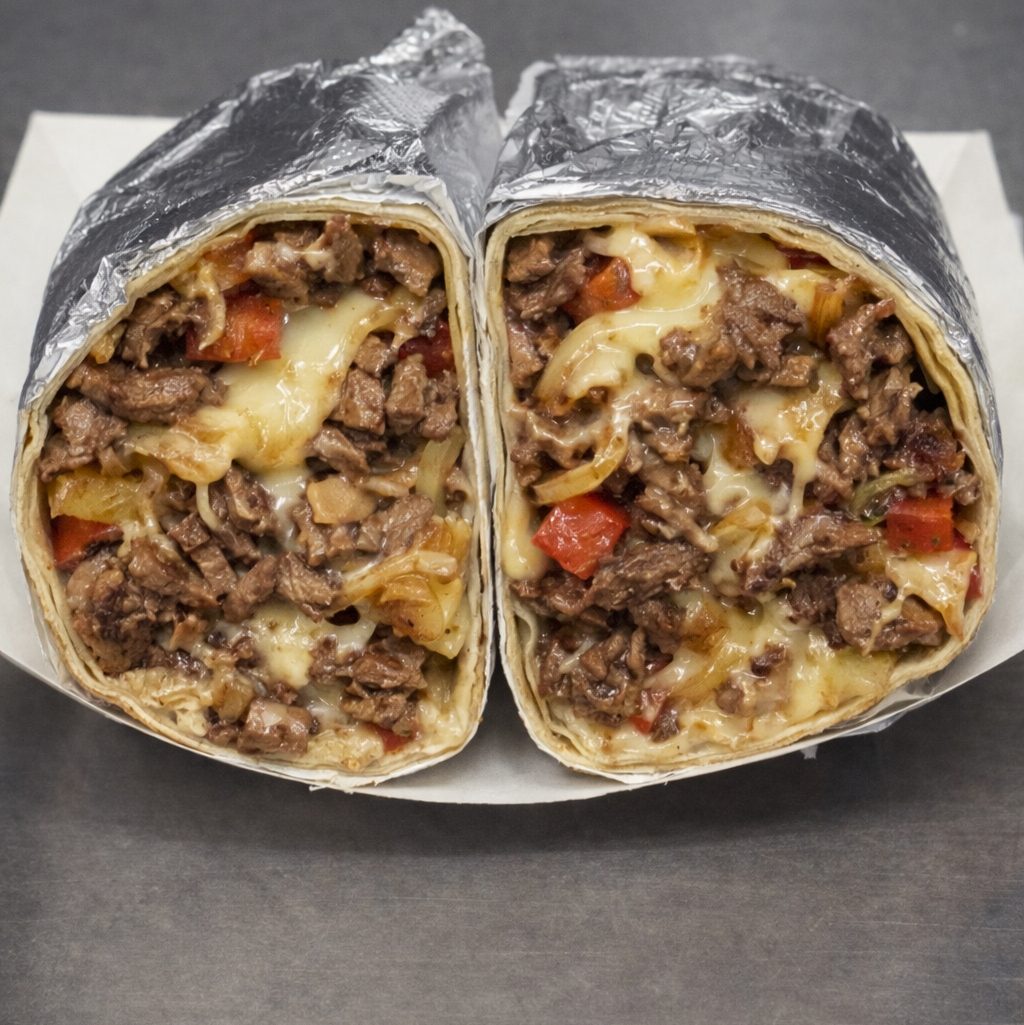 Steak & Cheese Wrap.