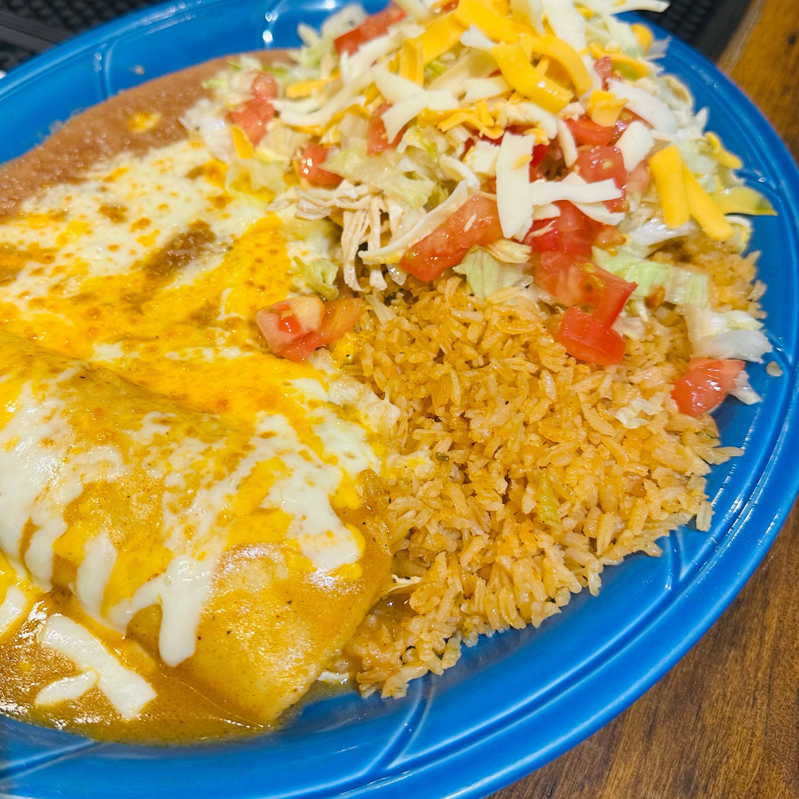 # 3 Enchilada & Tostada.