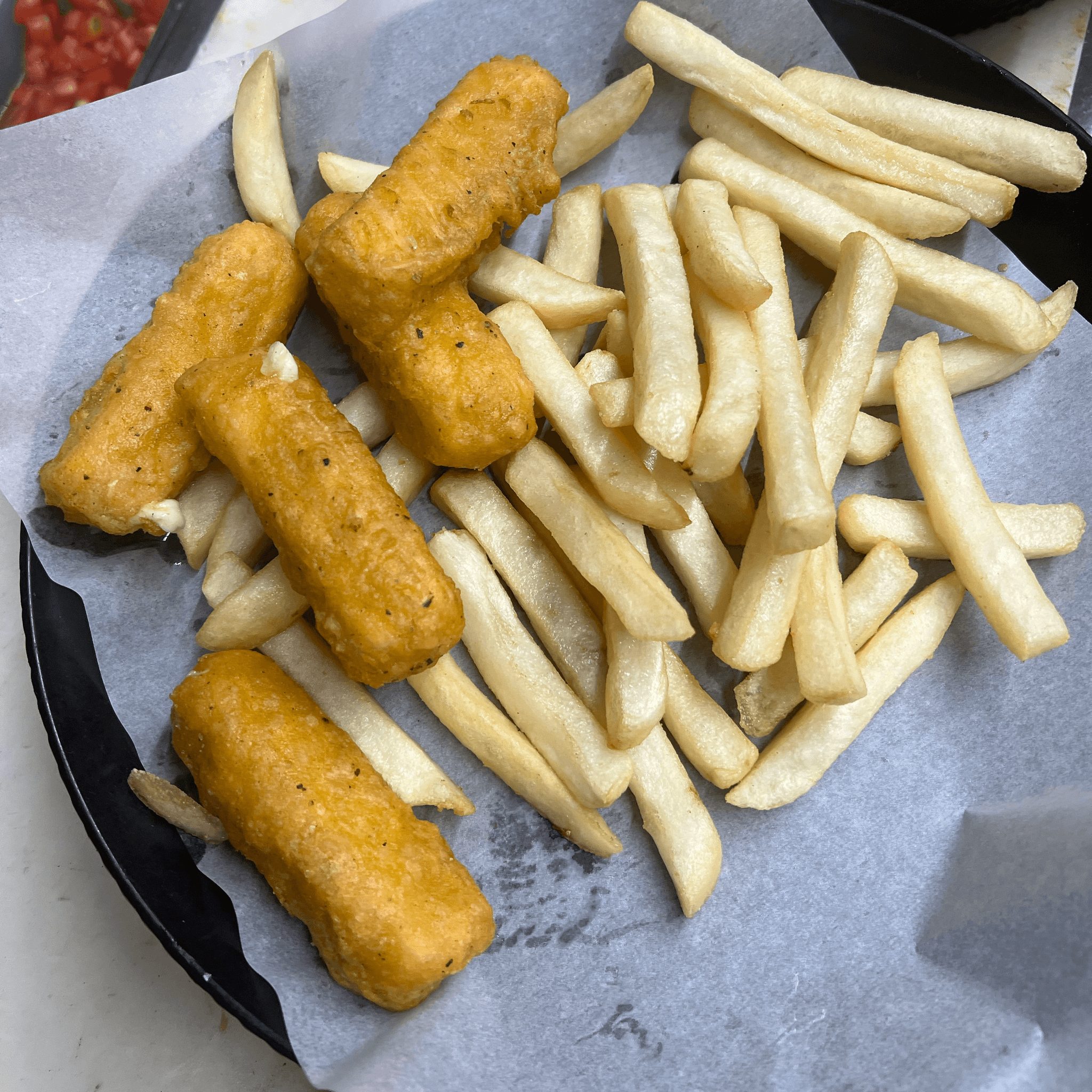 Cheese Sticks And Fries.