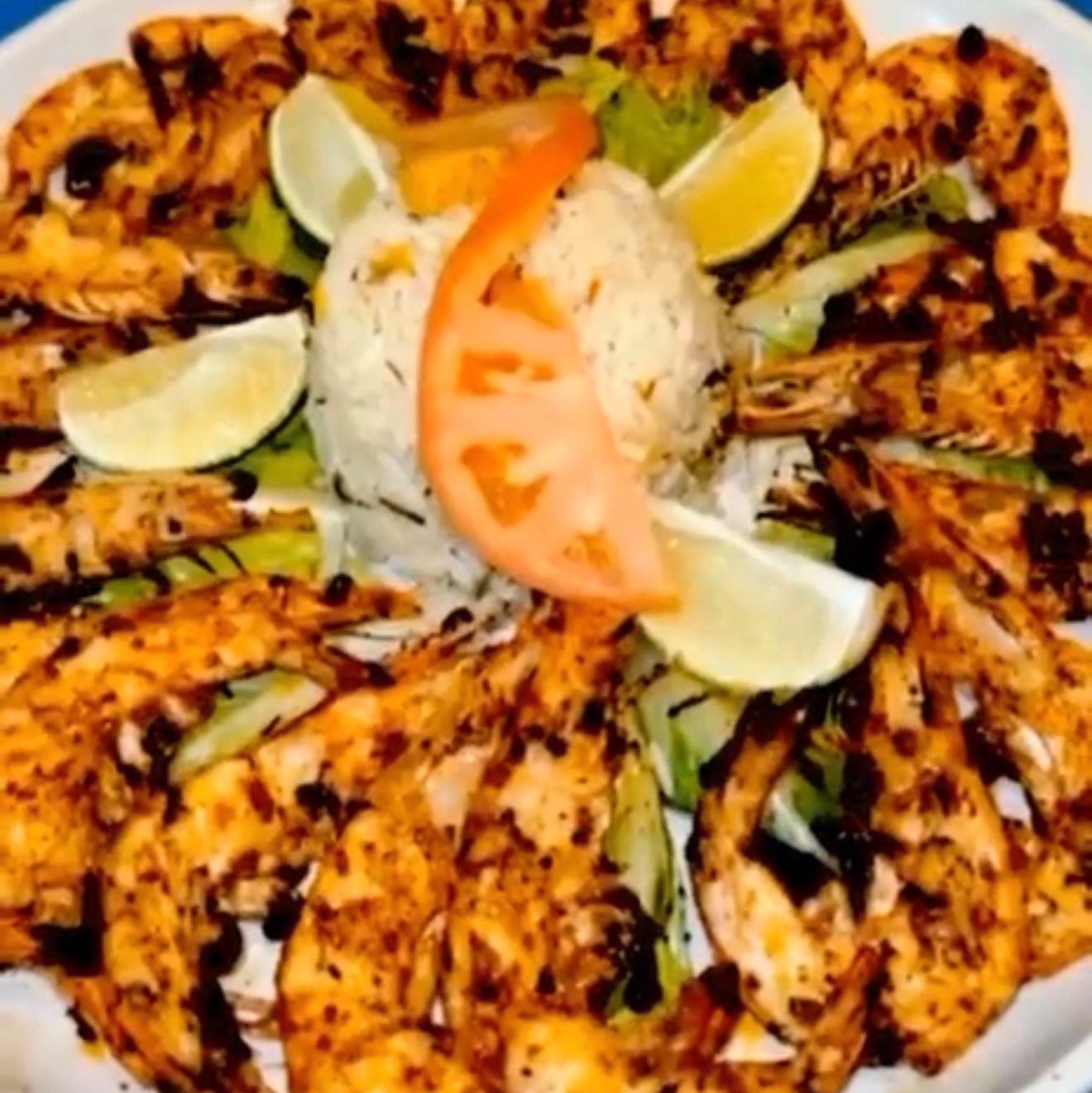 Camarones Sarandeado.