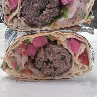 Kafta Kabob Wrap