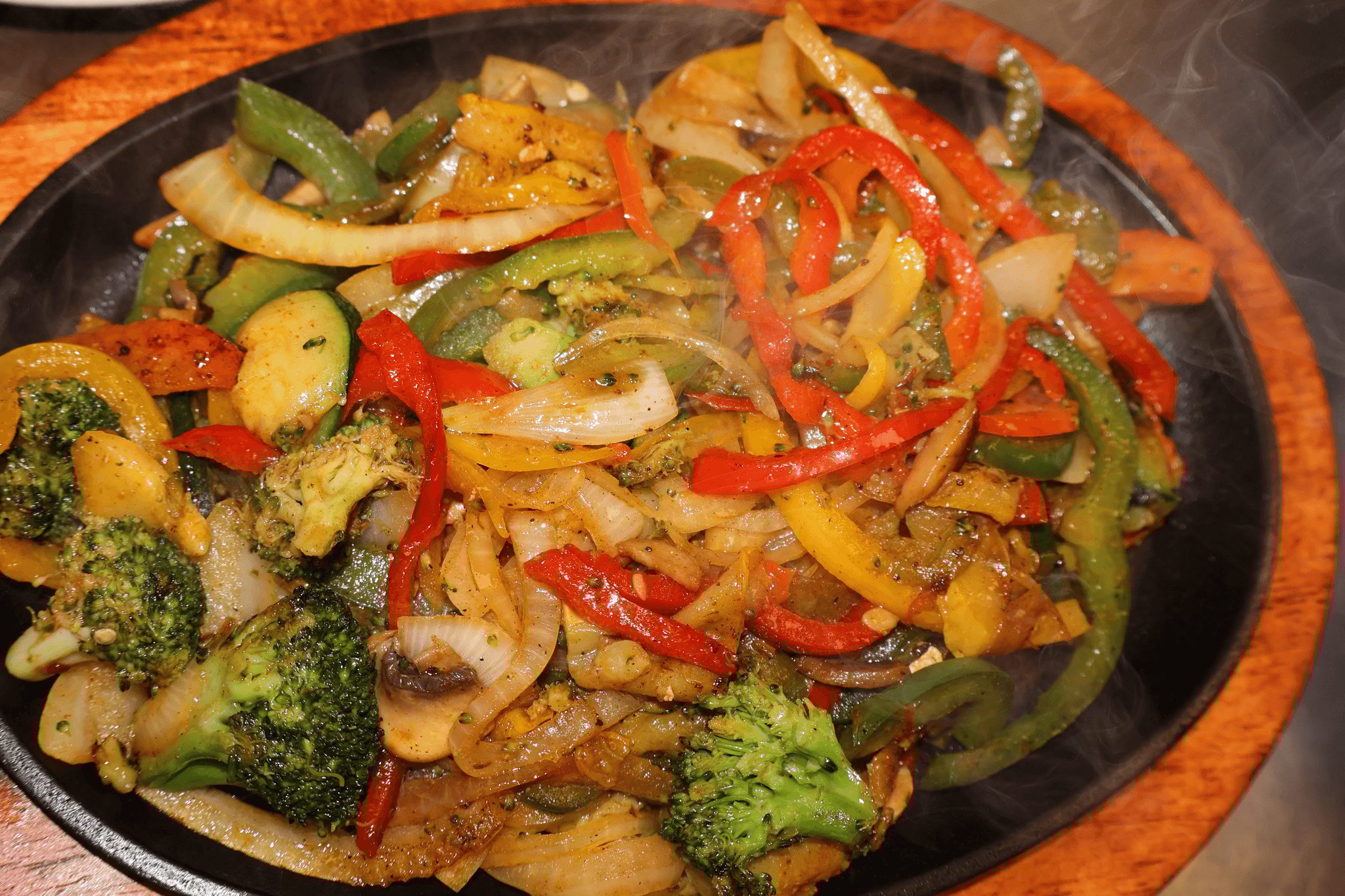 Vegetarian Fajitas.
