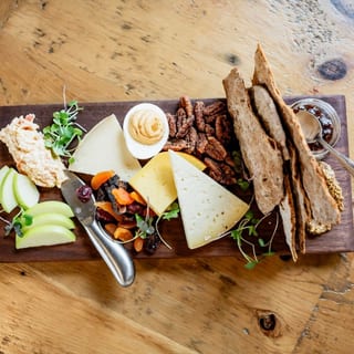Artisanal Cheese & Smoked Ham Board
