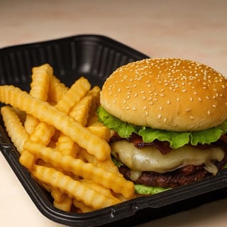 Teriyaki Burger Combo