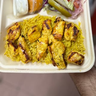 Chicken Kebab Plate