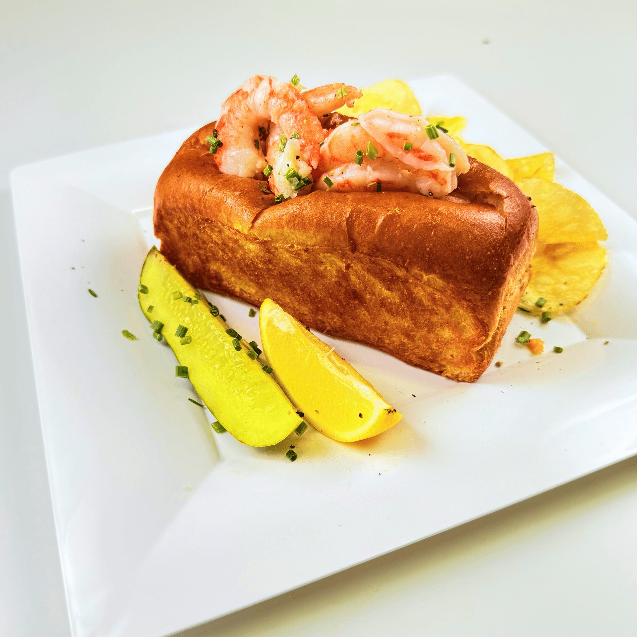 Garlic Shrimp Roll Combo.