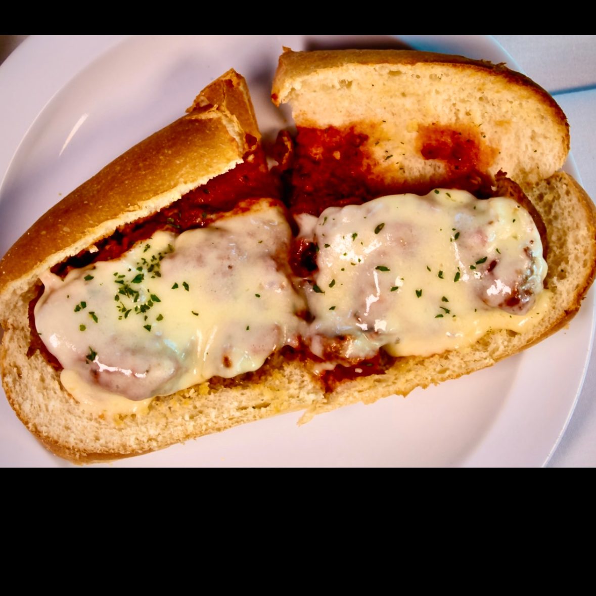 Veal Parm Sub.