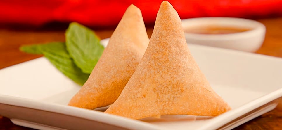 Vegetable Samosa.