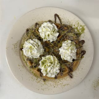 Dubai Chocolate Waffle