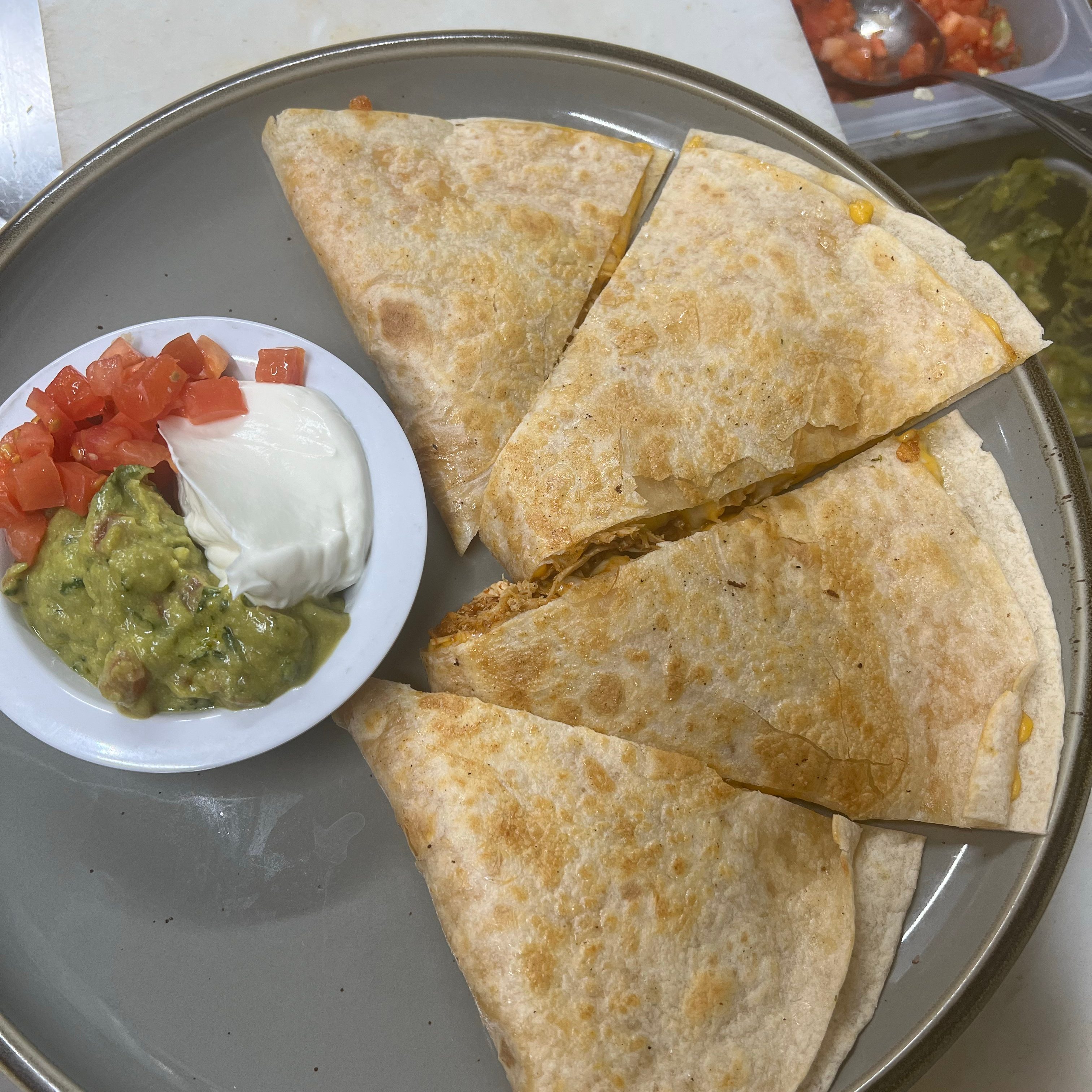 Meat Quesadilla.