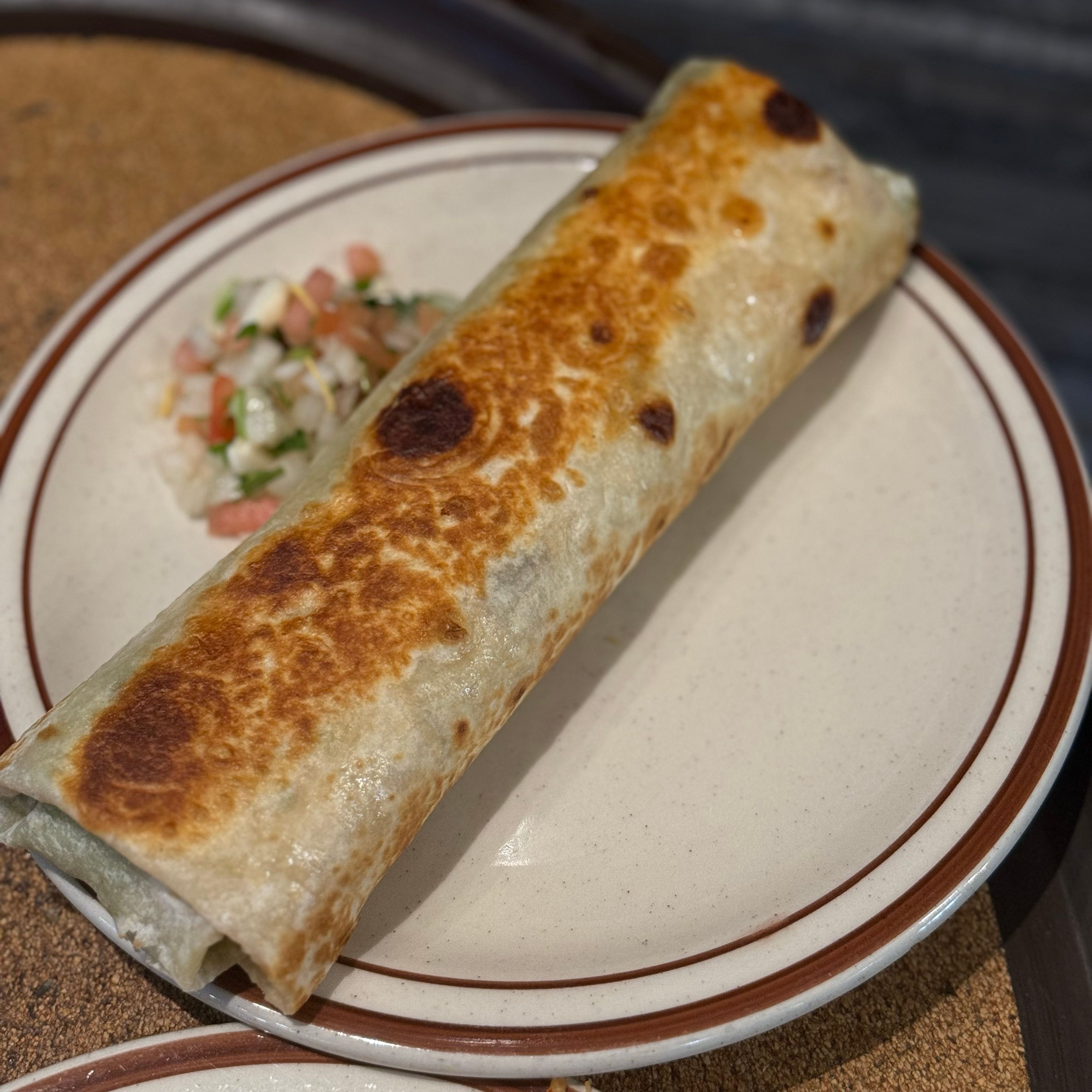 Sausage and Egg Burrito.