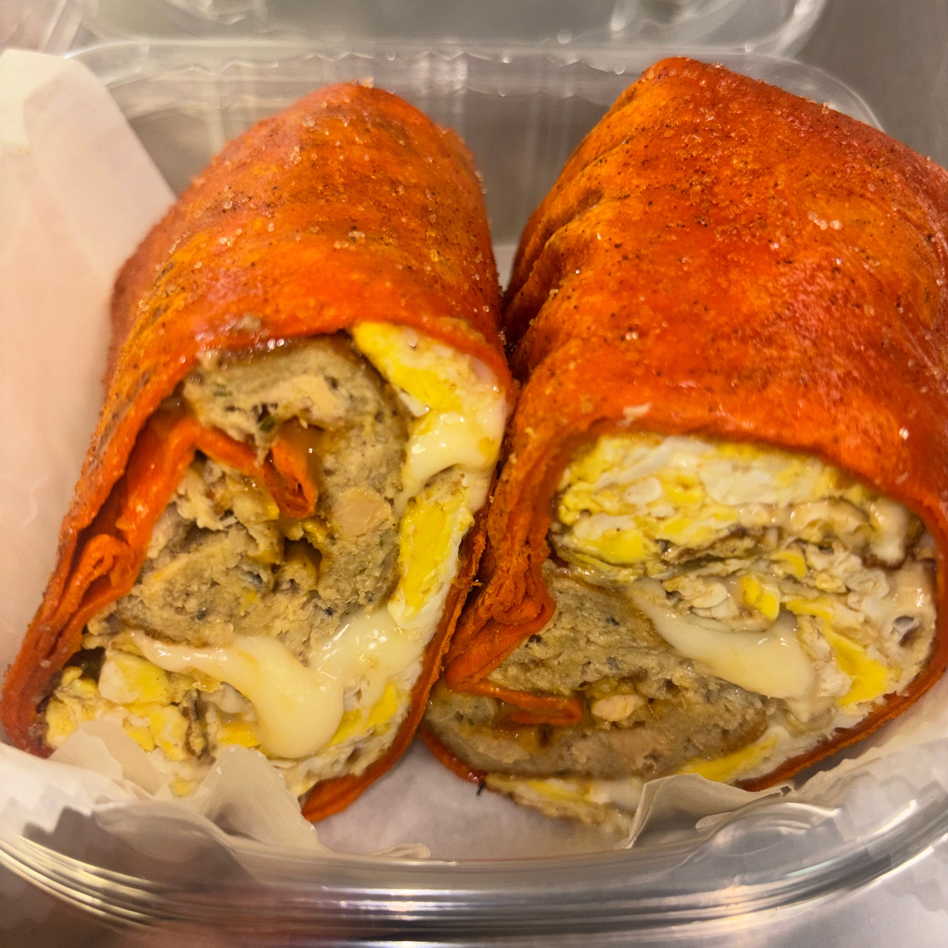 Build Your Own Breakfast Wrap.