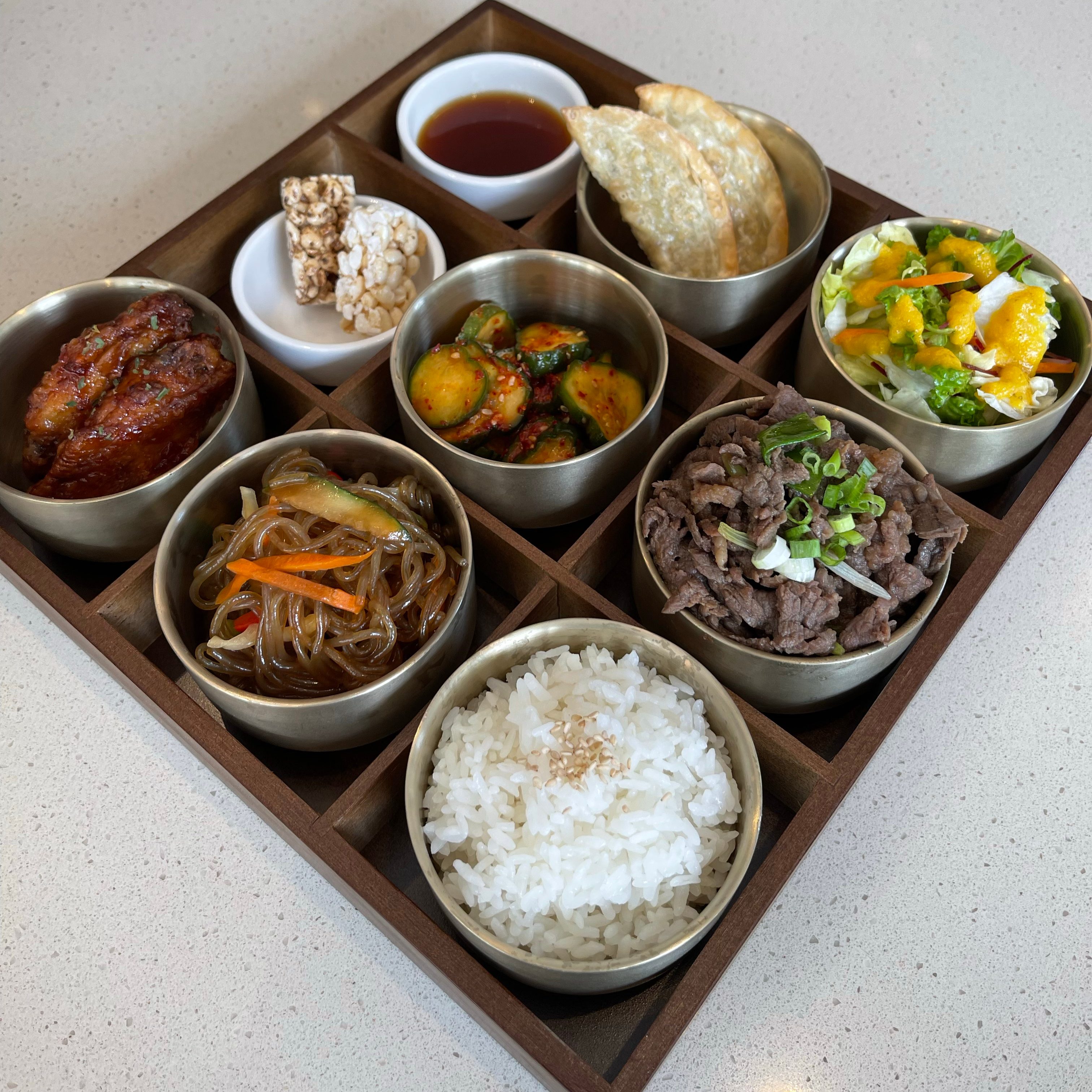 Korean Dinner Box.