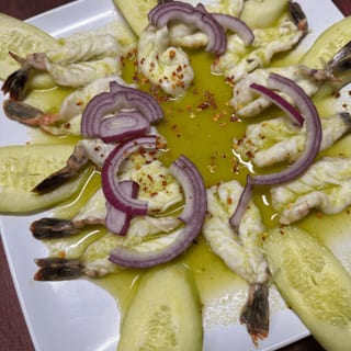 H. Camarones Aguachile Estilo Culiacán / H. Aguachile Shrimp Culiacan Style