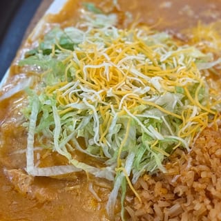 2 Chicken Enchiladas