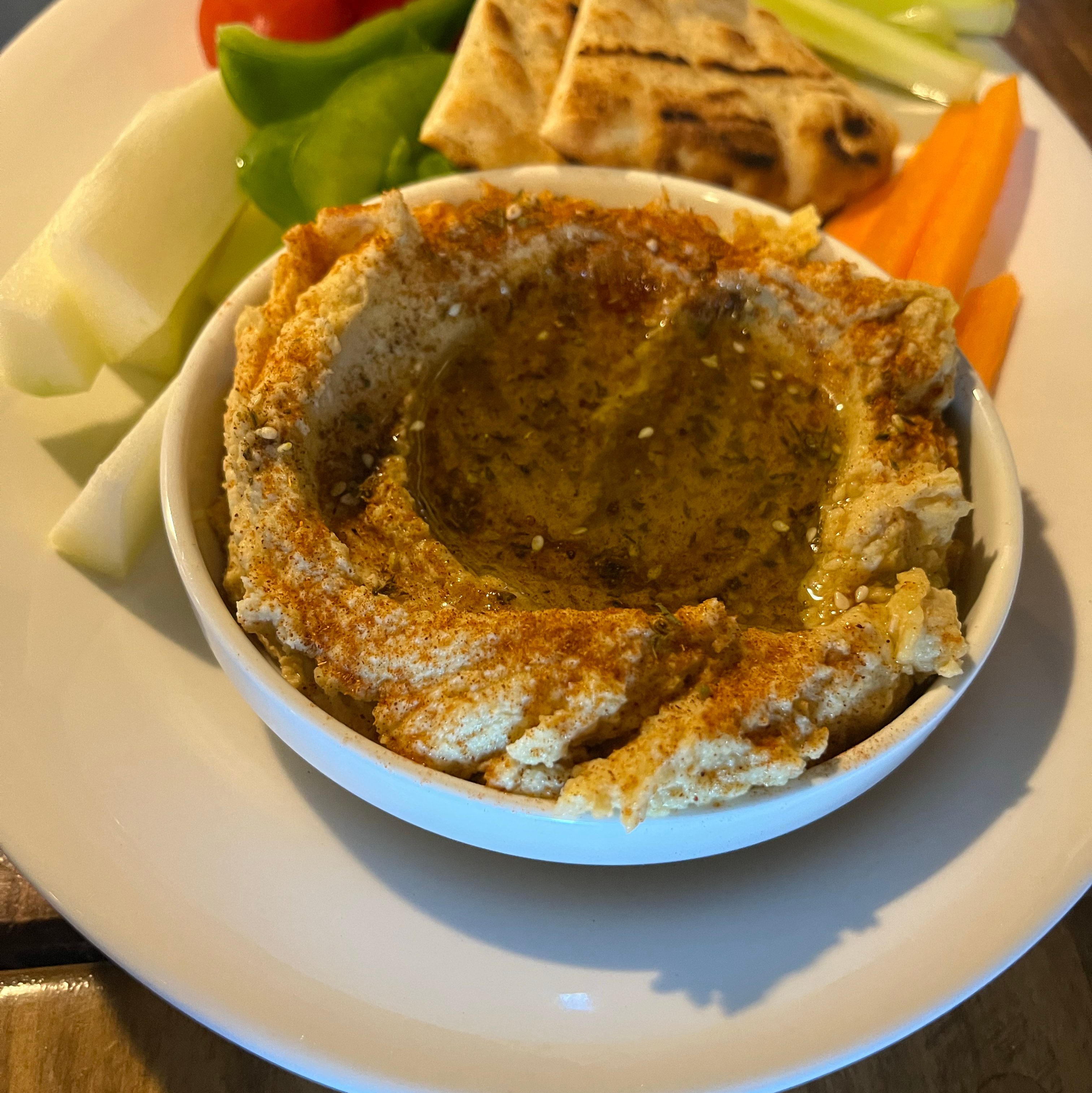 White Bean Hummus.