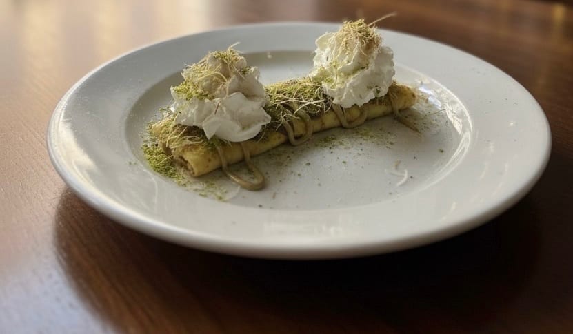 Dubai Chocolate Crepe.