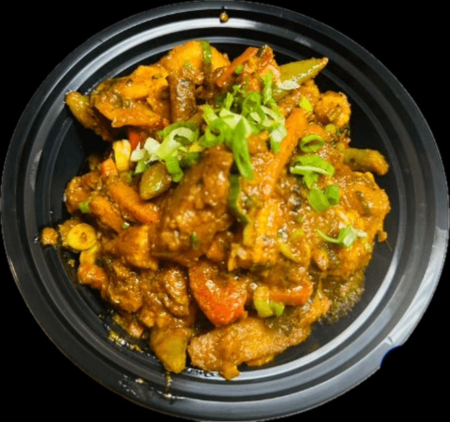 Mixed Vegetable Curry.