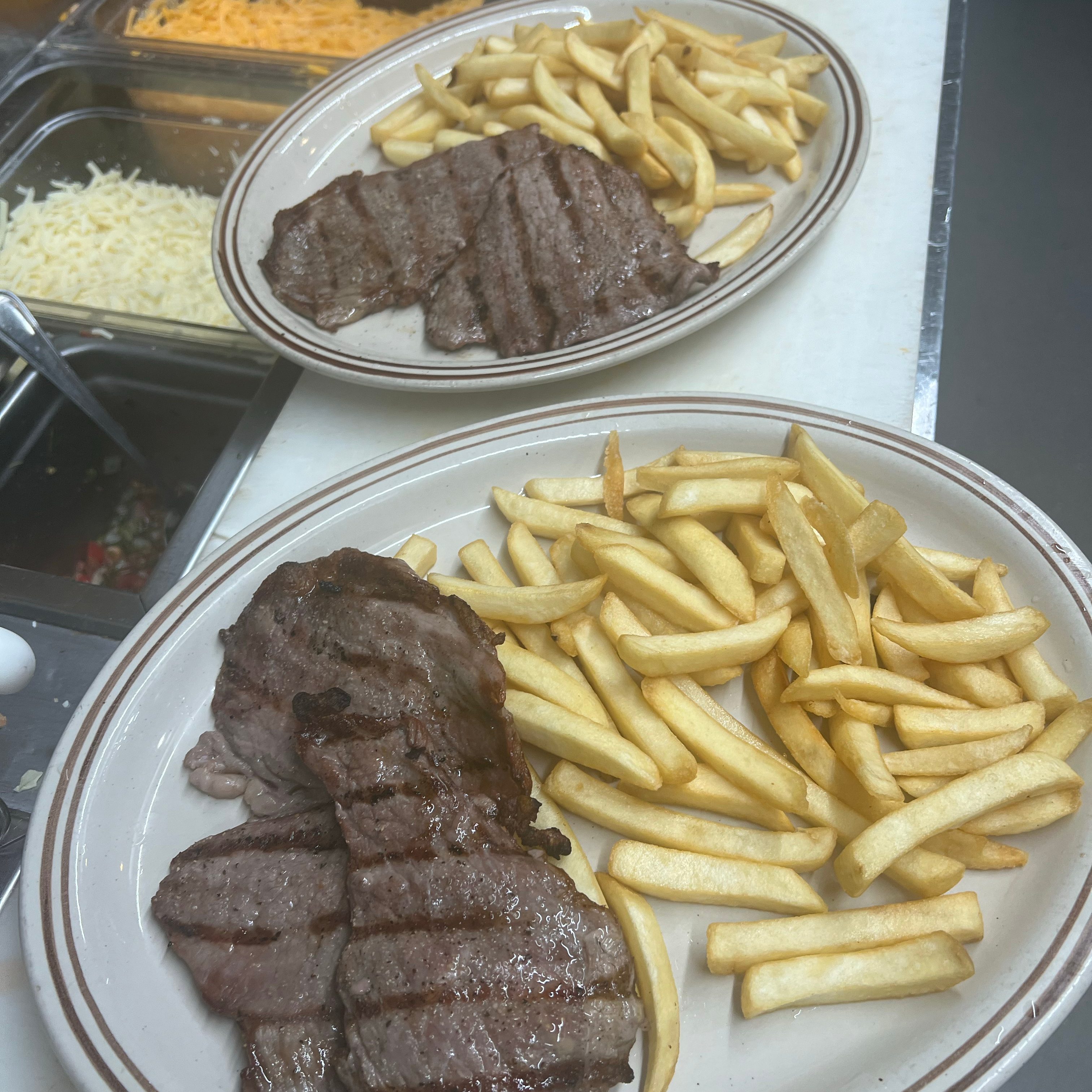 Steak & Fries.