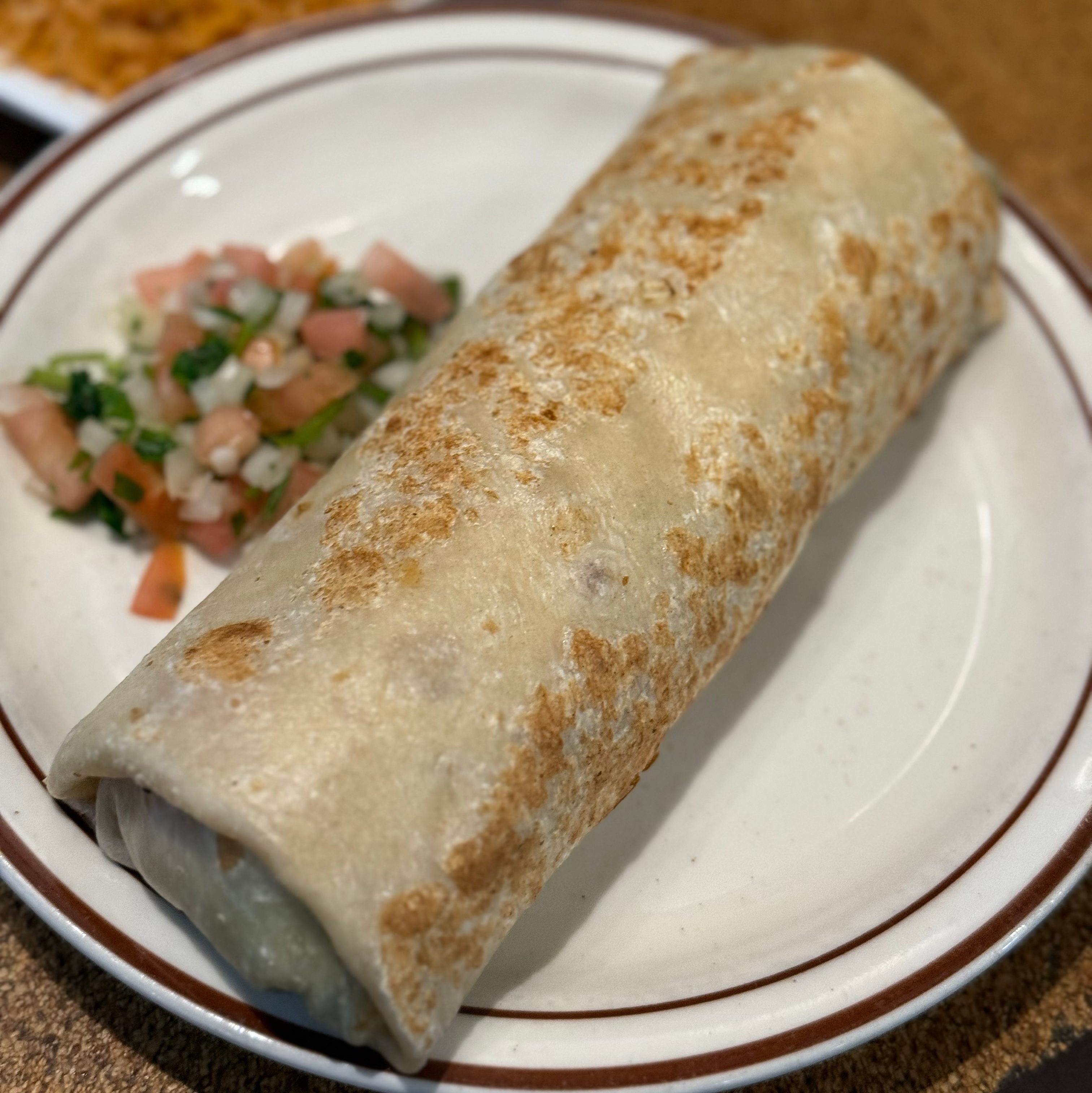 Shrimp Burrito.