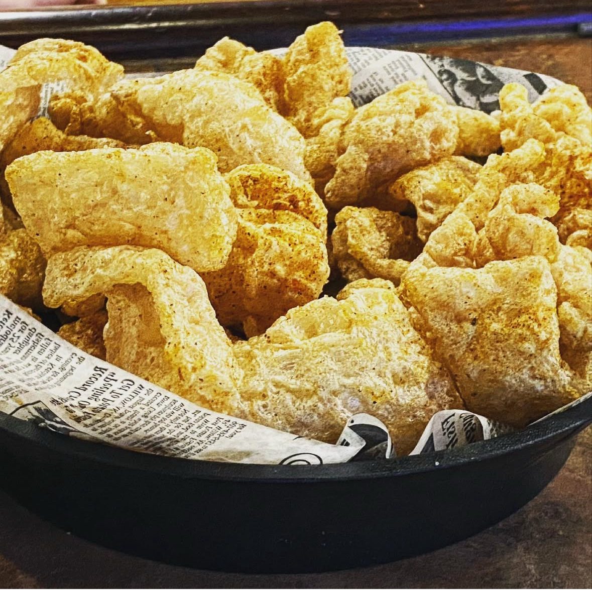 Homemade Pork Rinds.
