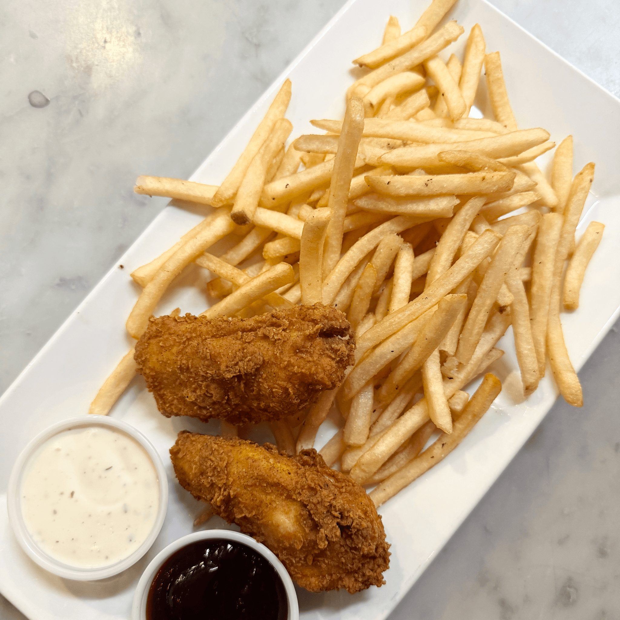 Kid's Chicken Strips.