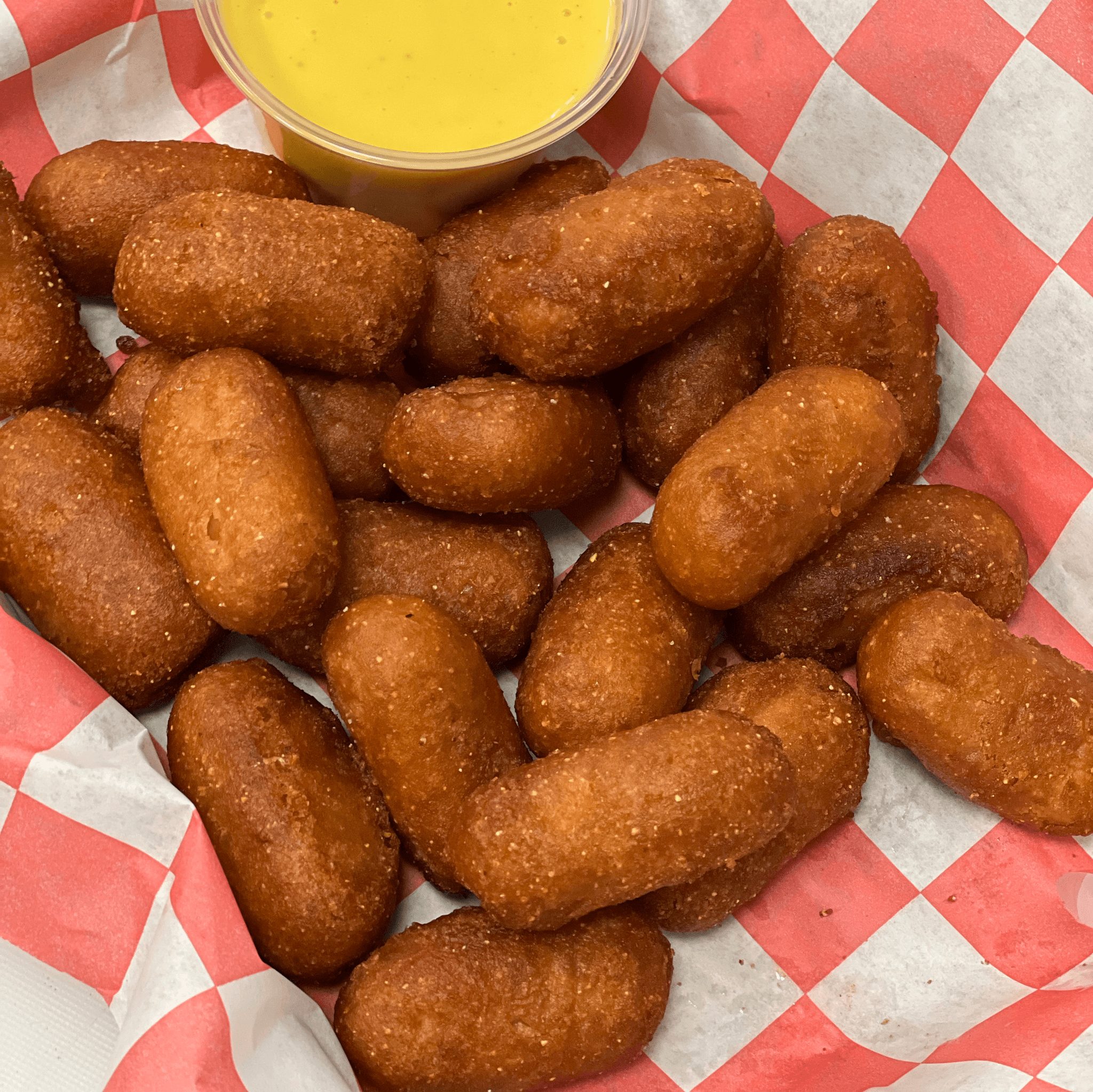40 Mini Corn Dogs.
