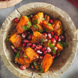 Tangy Yam Chaat