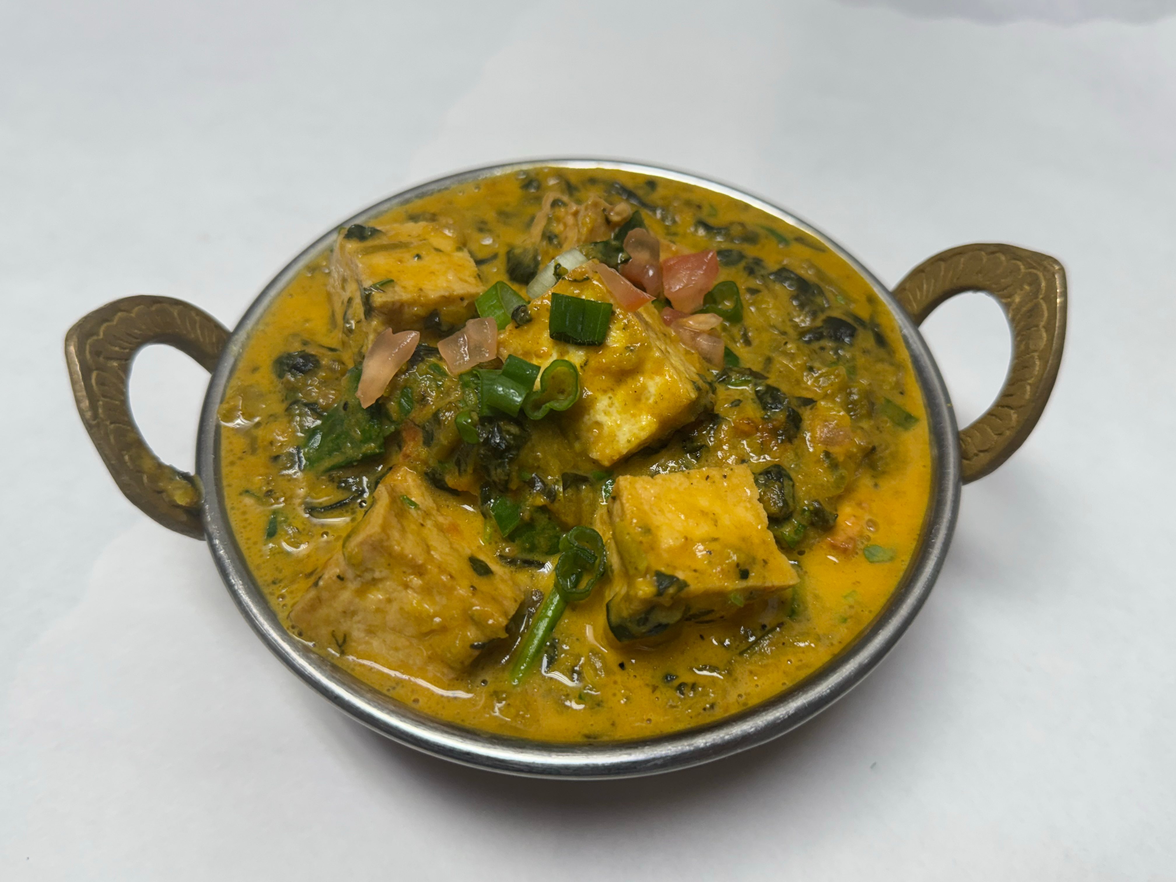 Saag (Spinach) Tofu.