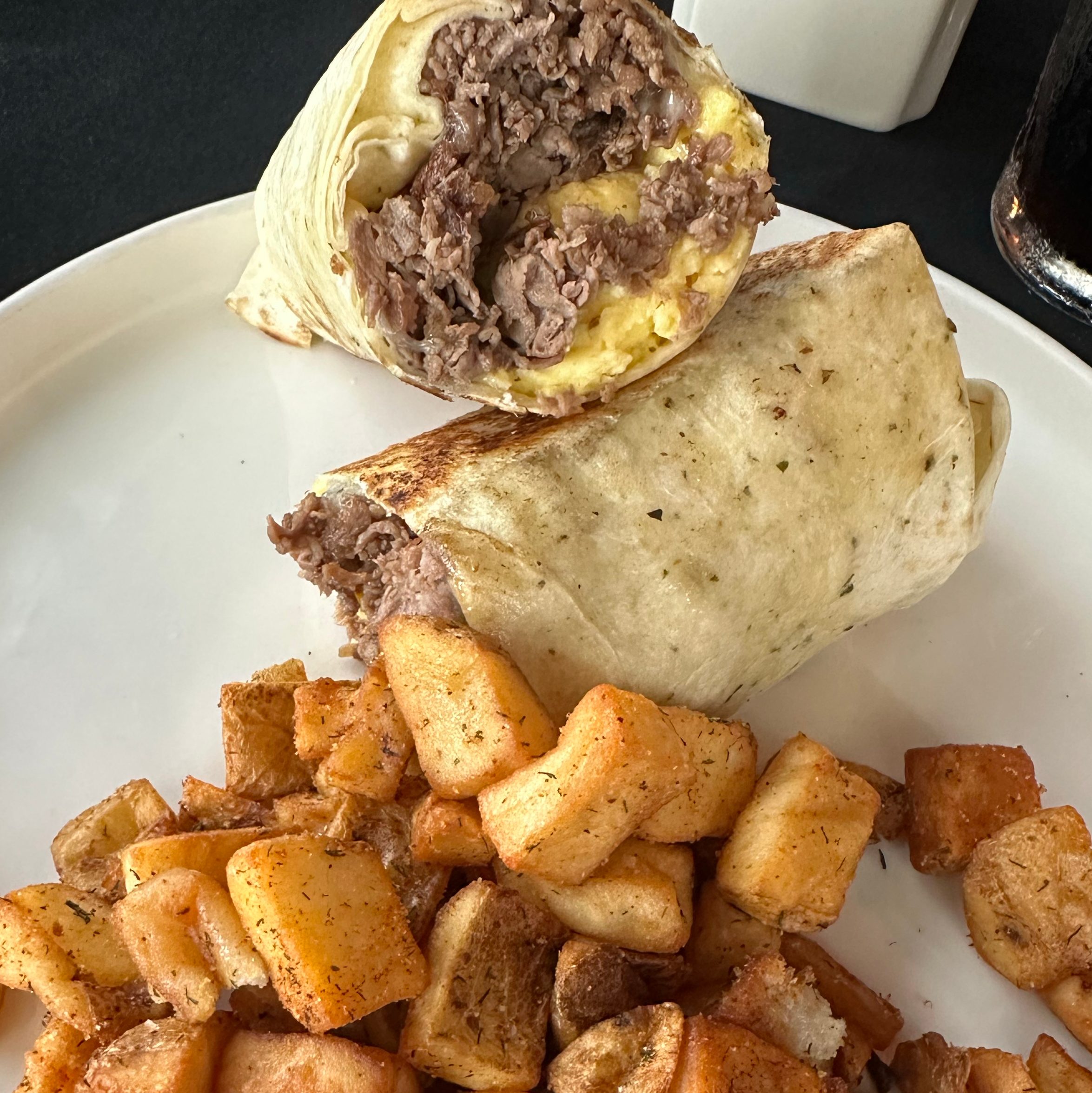 Steak & Egg Burrito.