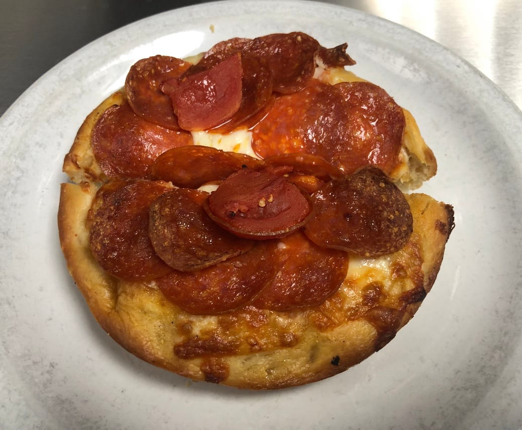 Kids Pepperoni Pizza.