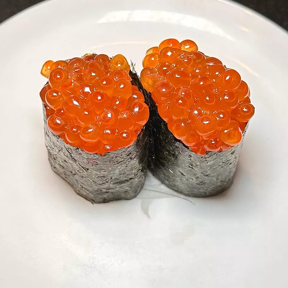 Salmon Roe Sushi.
