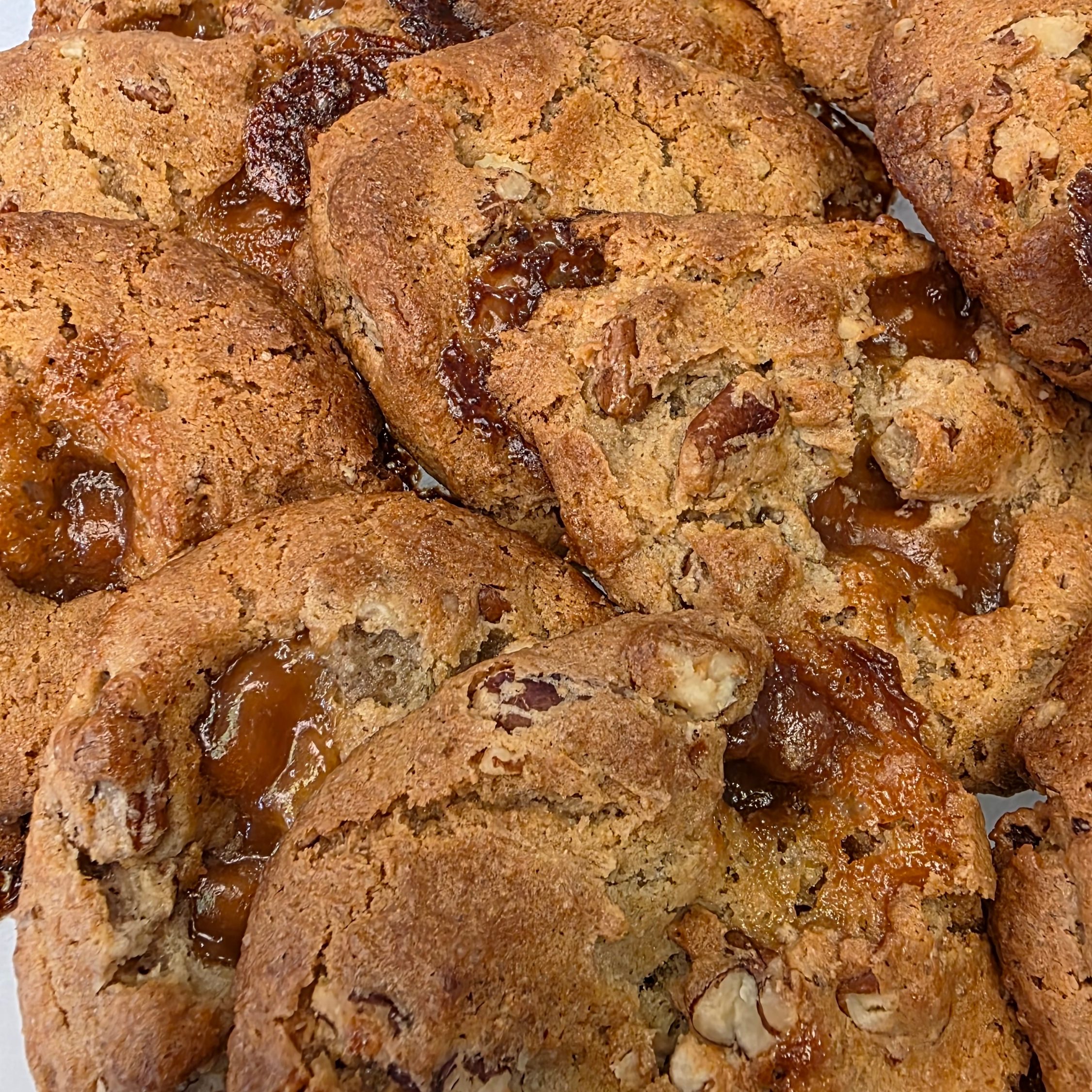 Caramel Pecan Cookies.