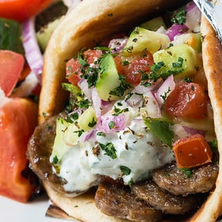 Gyro on Pita Bread