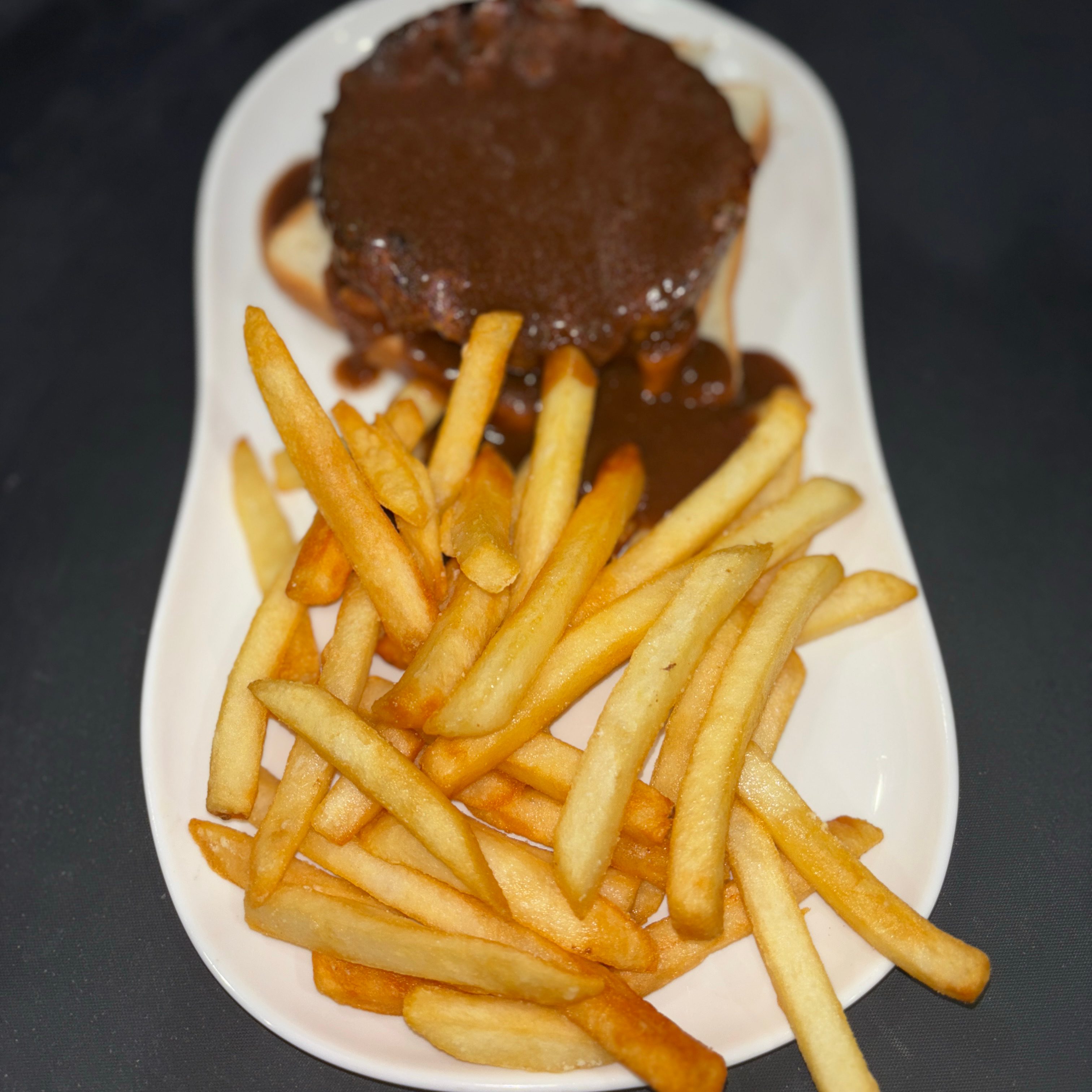 The Jitter Bug Burger.