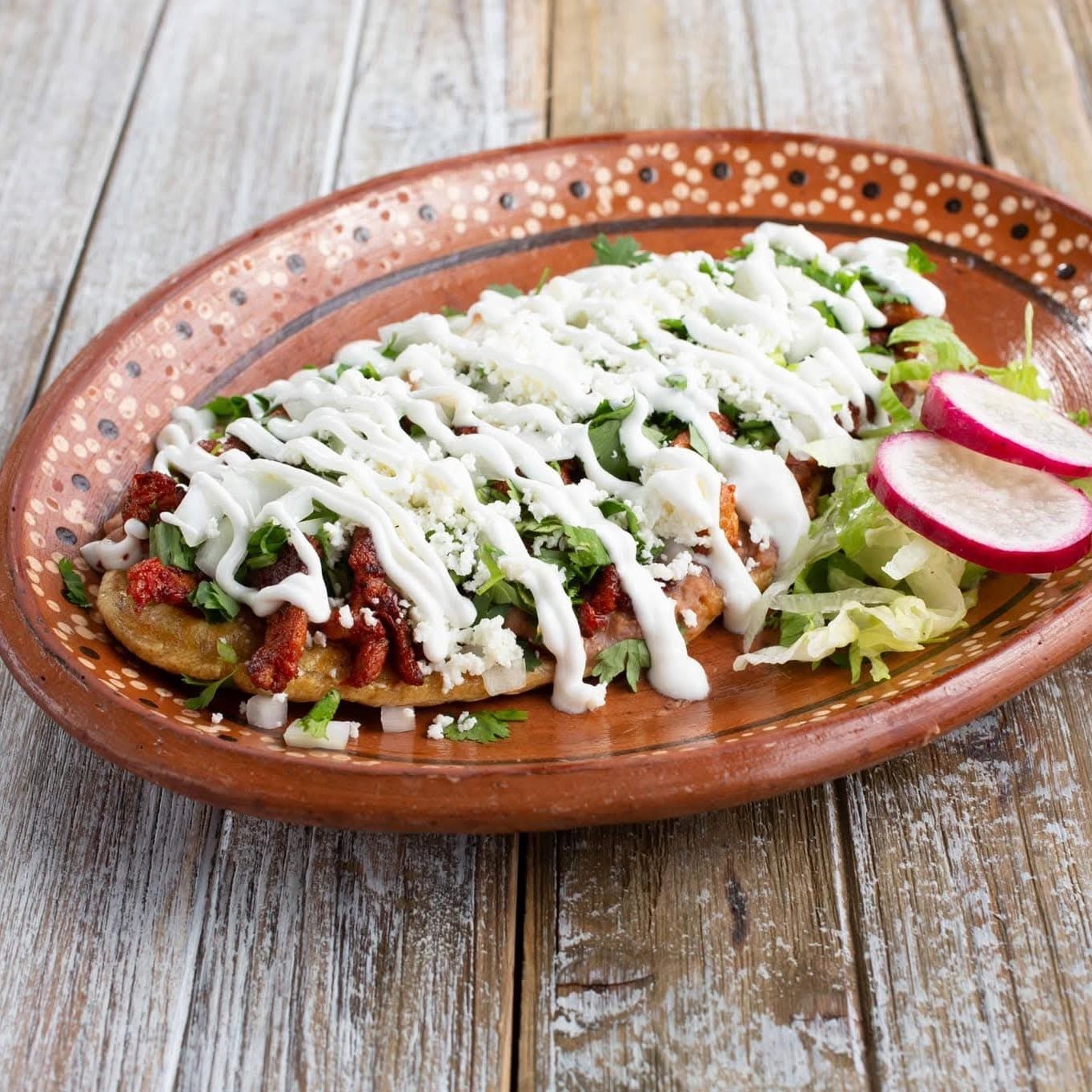 Carne Asada Huarache.