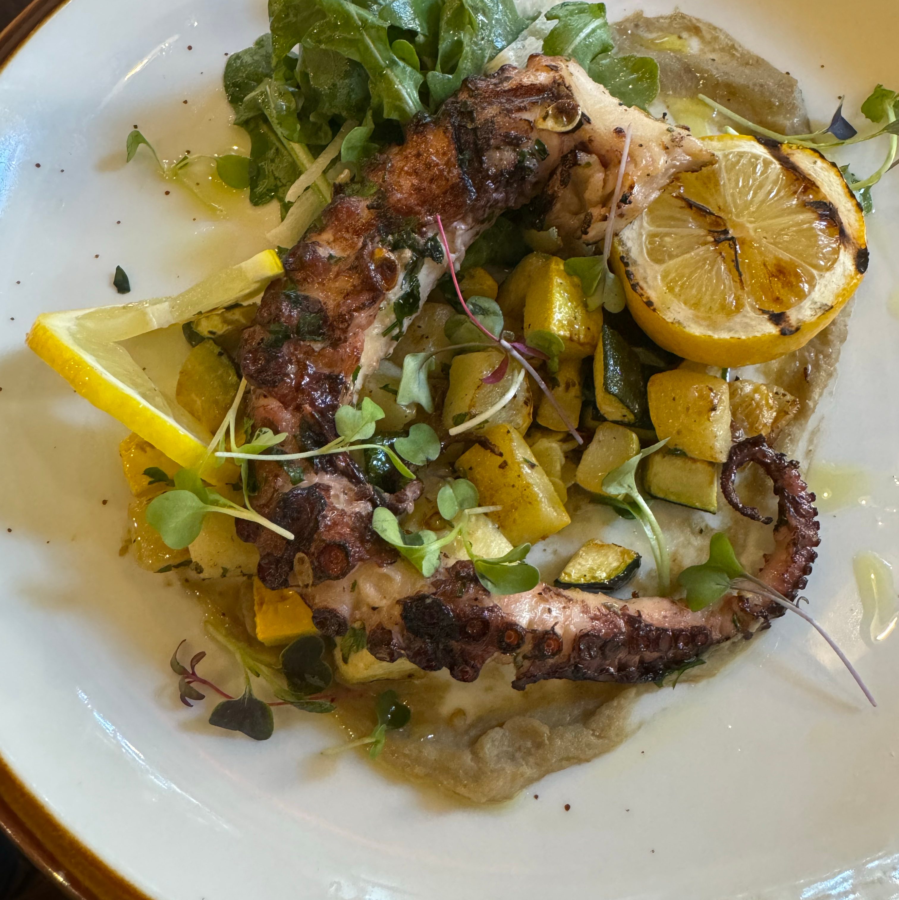 Grilled Octopus.