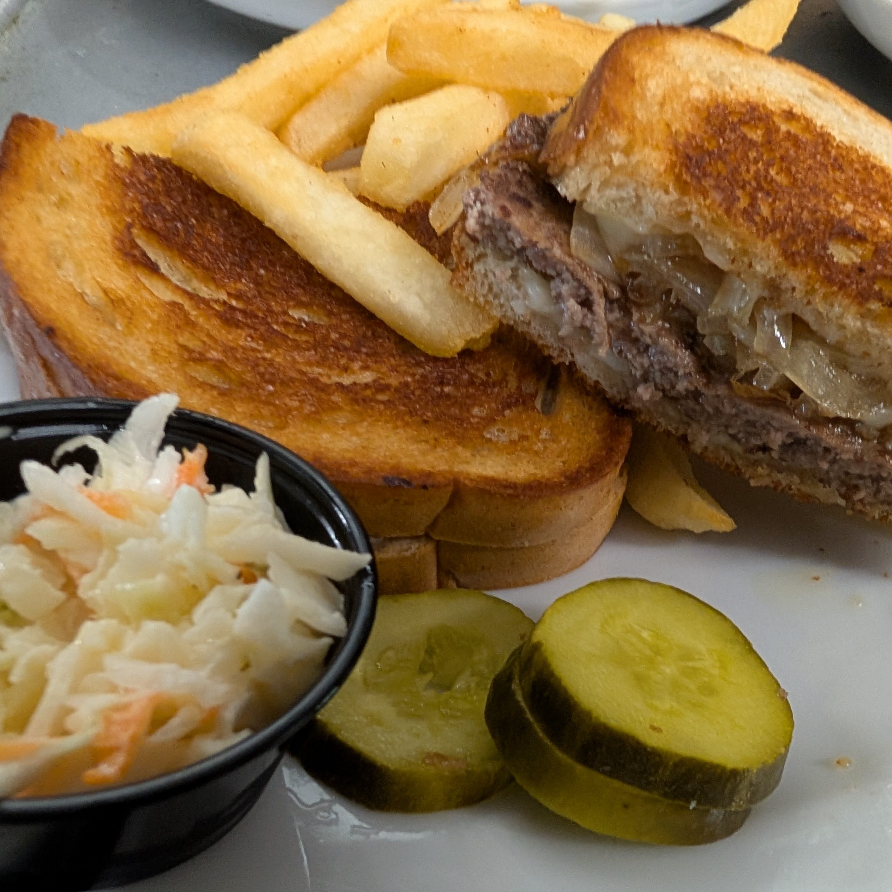 Classic Patty Melt Deluxe.