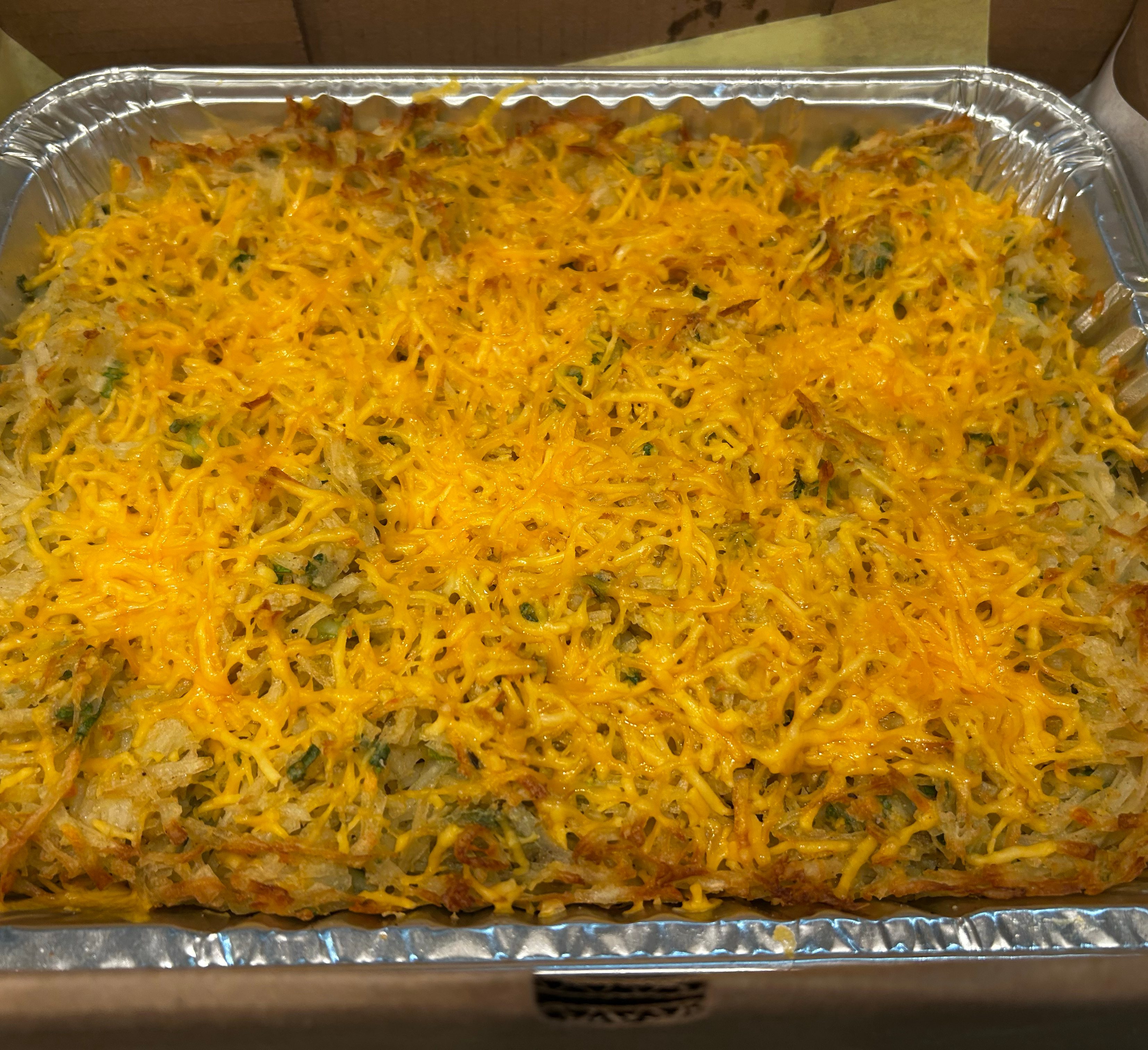 Hash Brown Casserole Pan.