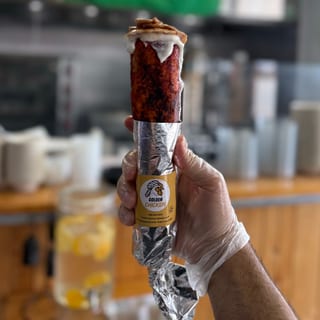 Viral Crunchy Chicken Shawarma Wrap (Amo Amjed Wrap)