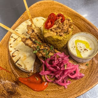 Swarma Spiced Chicken Kebob