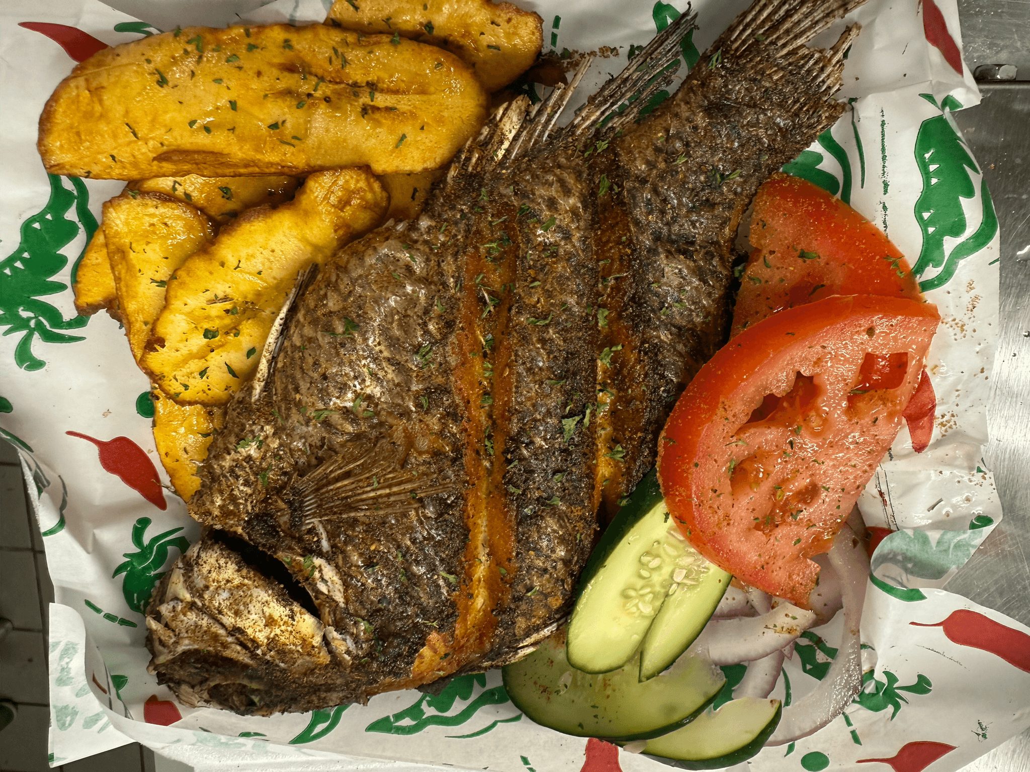 Whole Tilapia.