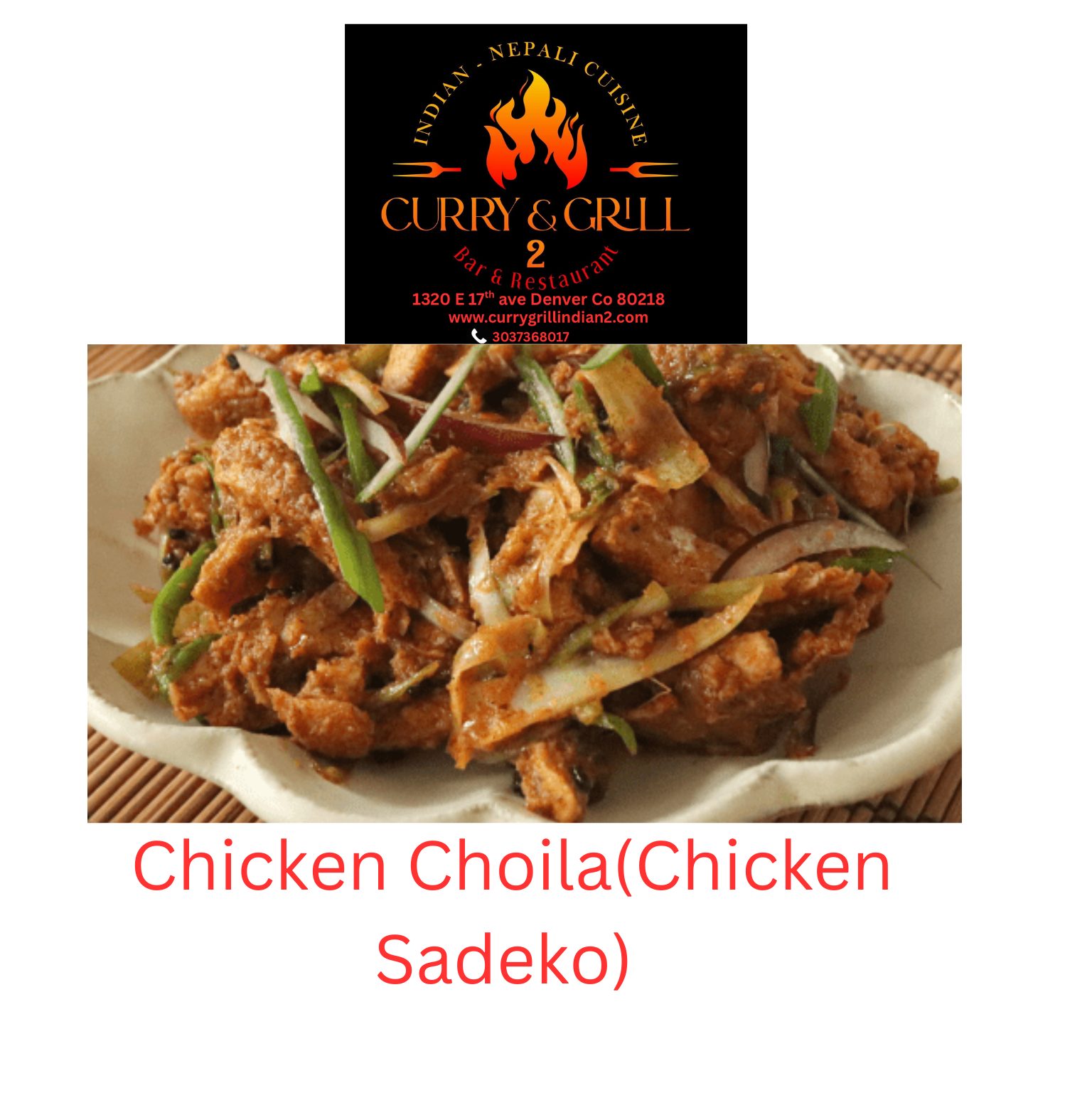 Chicken choila.