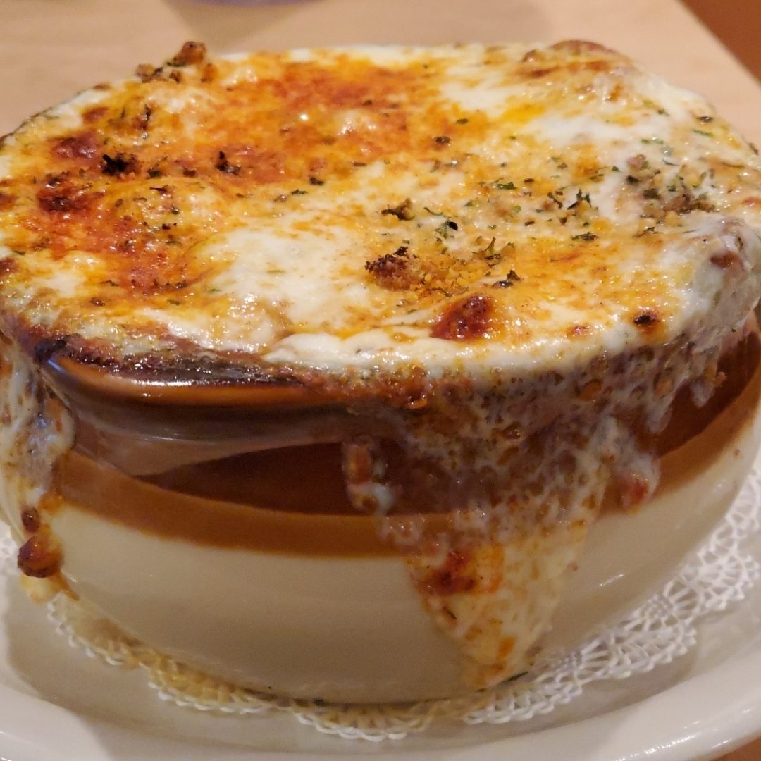 French Onion Soup.
